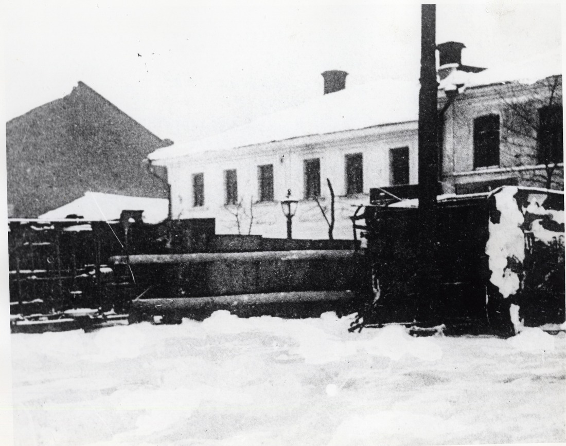 Индивидуальная котельная в московском дворе, начало ХХ века
