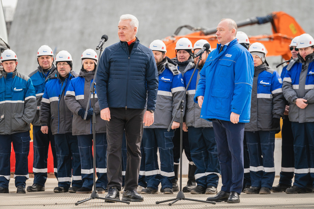 Сергей Собянин и Денис Федоров